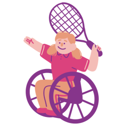 ICONE FILLE FAUTEUIL - Jeunes Sports Passion